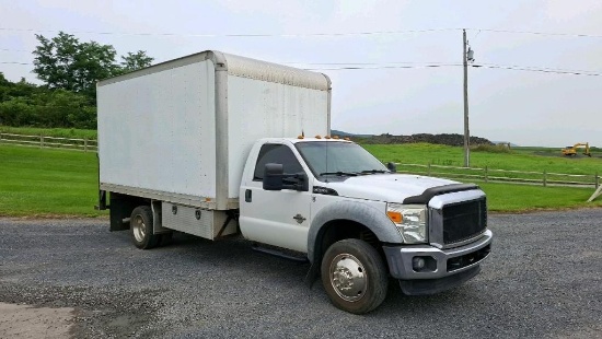 2011 Ford F550 Box Truck