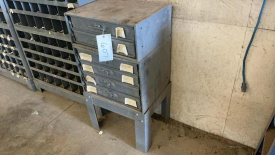 Storage Cabinet and Supplies