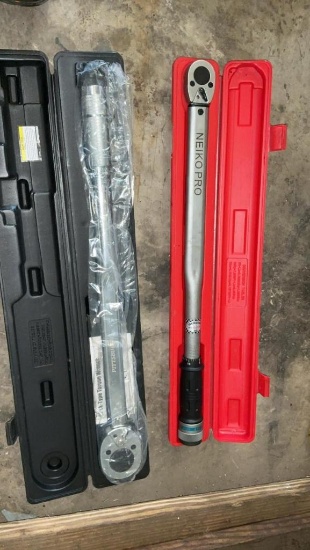 Neiken and Pittsburgh Torque Wrenches