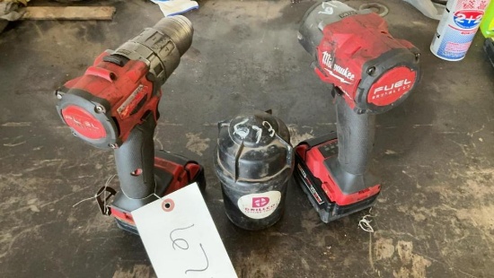 Milwaukee Drill and Impact