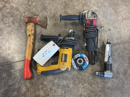 Milwaukee 4 1/2 Grinder and Dewalt Drill