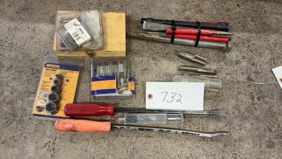 Pry Bars, Metal Chisels, Etc.