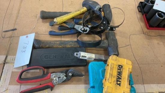 Filter Wrenches, Sledges, and Various Tools