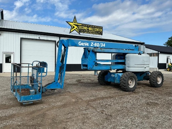2000 Genie Z-60/34 4WD Articulating Boom Lift