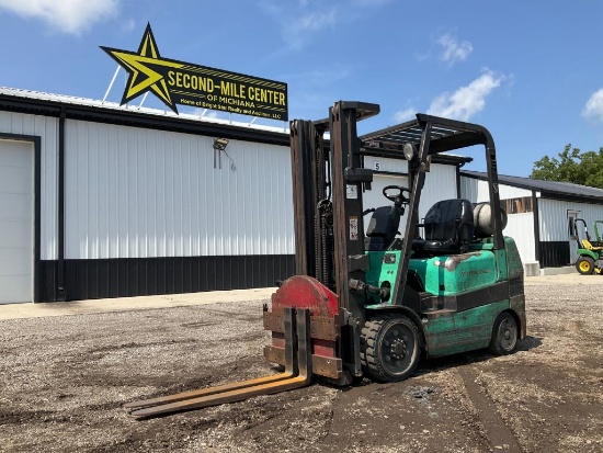 Mitsubishi FGC25K Propane Forklift