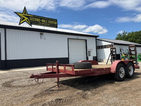 2003 Tandem Axle Flatbed Utility Trailer