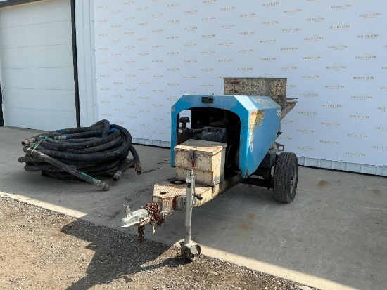 Putzmeister P30 Trailer-Mounted Concrete Pump with Accessories