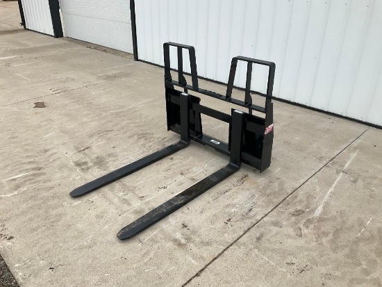 Unused Kivel HD Step Through Pallet Forks