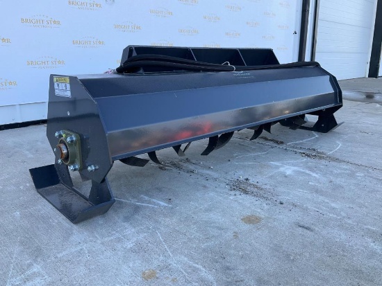 Unused Wolverine Skid Steer Tiller Attachment