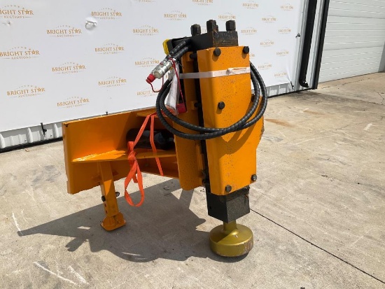 Unused Future Skid Steer Post Pounder