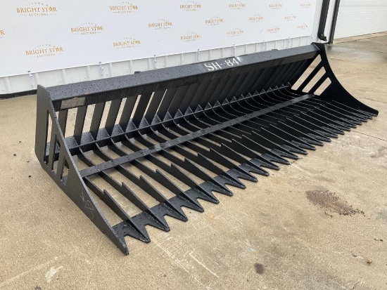 Unused Skid Steer Rock Bucket