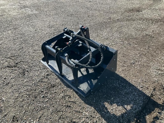 Unused Landhonor Mini Skid Steer Grapple Bucket - Middlebury, IN