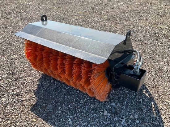 Unused Mini Skid Steer Sweeper