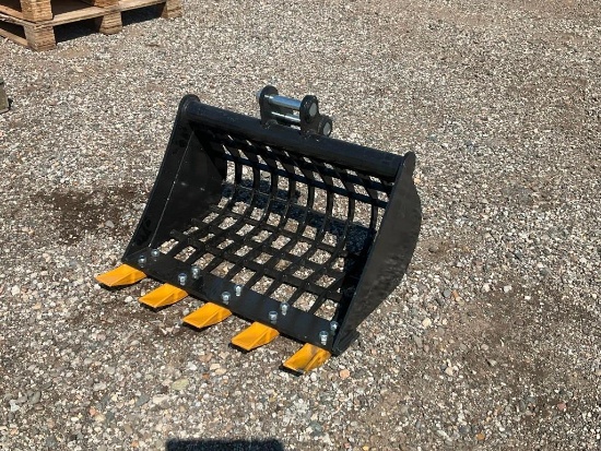 Mini Excavator Grid-Shaped Bucket
