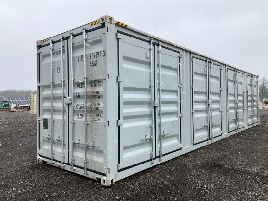 One Trip 40' High Cube Multi-Door Shipping Container YLEU2570617