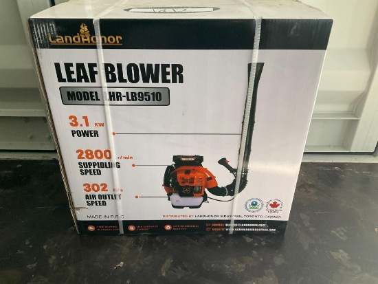 Unused Landhonor Leaf Blower - Middlebury, IN