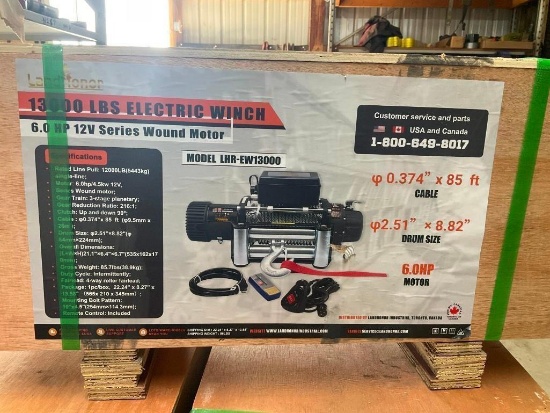 Unused ATS Power Electric Winch - Middlebury, IN