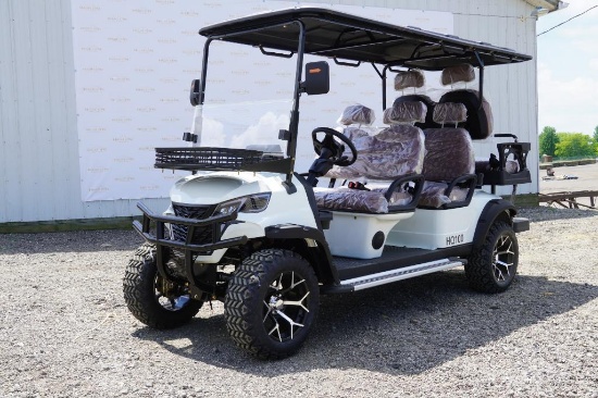 Unused SDLANCH HQ100 6-Passenger Lifted Electric Golf Cart - Middlebury, IN