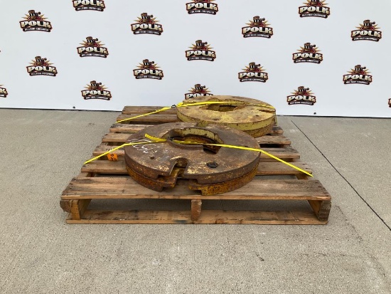 4 Tractor Wheel Weights