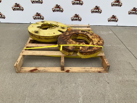 4 Tractor Wheel Weights