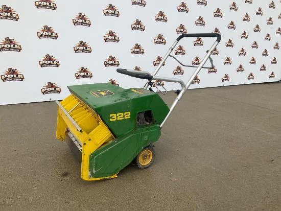 John Deere 322 Walk-Behind Snowblower