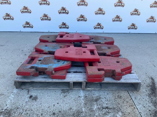 Lot of 14 Ford Tractor Suitcase Weights