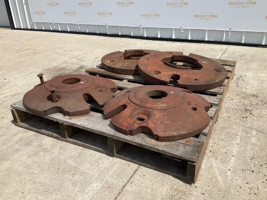 Assorted Rear Wheel Tractor Weights