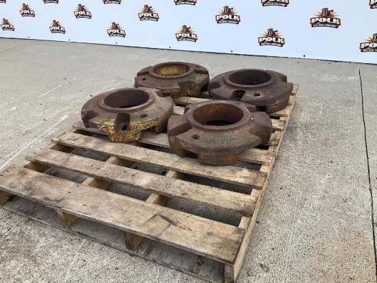 4 John Deere Rear Wheel Tractor Weights
