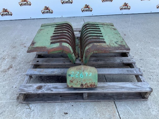 John Deere G Tractor Hood and Grille Panels