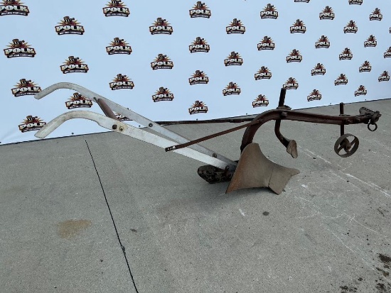 Antique Walk-Behind Moldboard Plow