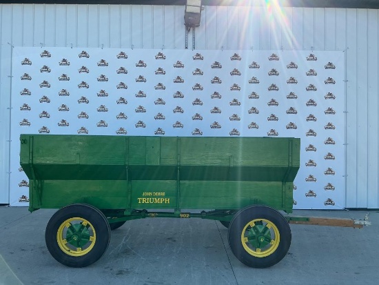 John Deere Triumph Wooden Flare Box Wagon