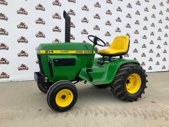 1975 John Deere 214 Custom Garden Tractor