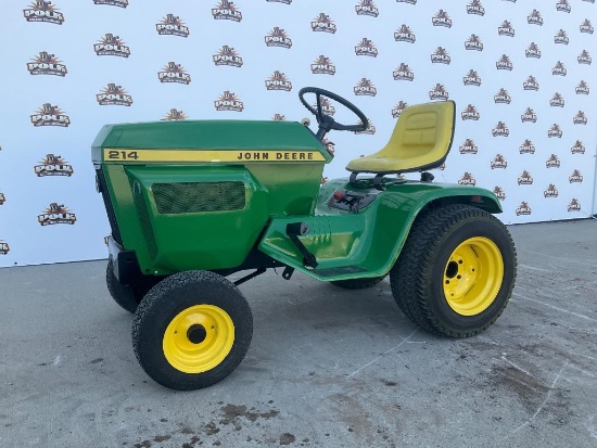 John Deere 214 Lawn Tractor
