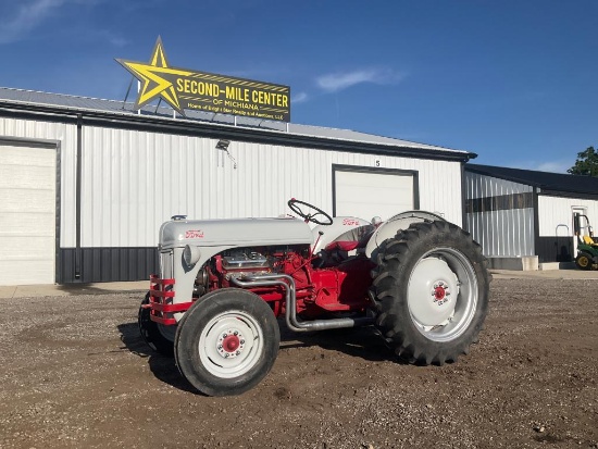 Custom Ford Tractor with Chevrolet V6 Engine Swap
