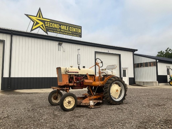 1964 International Harvester Farmall Cub Tractor with Belly Mower and FIMCO Sprayer