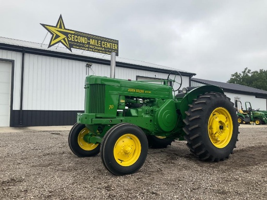 1955 John Deere 70 Standard Diesel Tractor