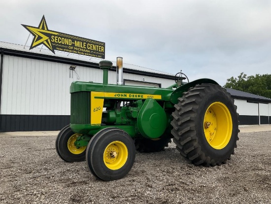 1957 John Deere 820 Diesel Tractor