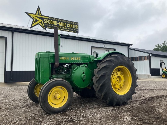 1947 John Deere D Electric Start Tractor