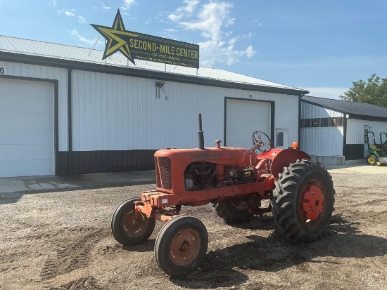1957 Allis-Chalmers WD45 Tractor with 2-Bottom Plow