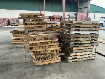 Wooden Pallets and Dunnage Cribbing Timbers