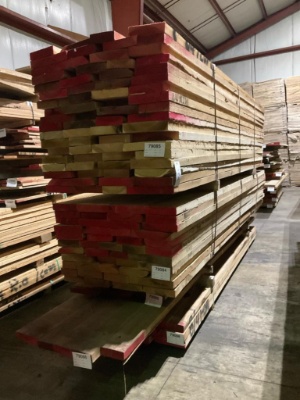 Rough-Sawn Poplar Lumber