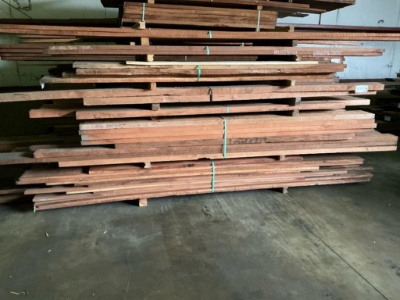 Rough-Sawn Sapele Hardwood Lumber