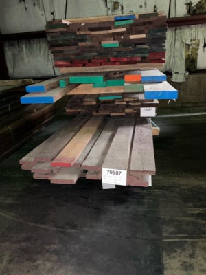 Rough-Sawn Walnut Lumber
