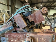Armstrong #4 RH Band Saw Sharpener and support Equipment