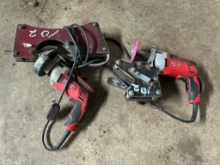Honda EU2200i Inverter Generator and Assorted Milwaukee Tools with Sharpening Fixtures