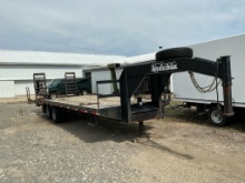 2015 Appalachian CGP-H25 Gooseneck Equipment Trailer