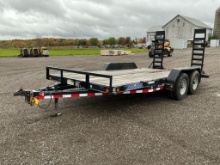 2016 Load Trail Tandem Axle Equipment Trailer