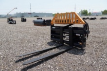 Unused Wolverine PFA-11-3300G Pallet Fork Hydraulic Adjustable - Middlefield, OH