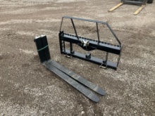 Unused Wolverine THFF46 3-Point Fork Attachment - Middlefield, OH