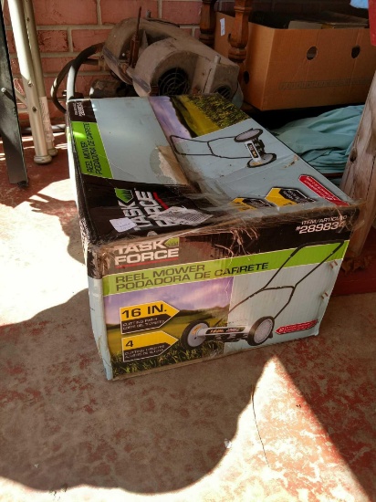 Task Force Reel Mower New in Box.